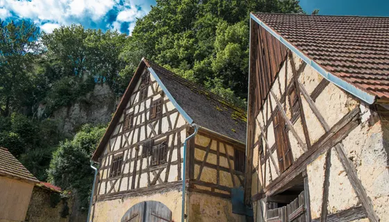 Alte Fachwerkhäuser in Betzenstein