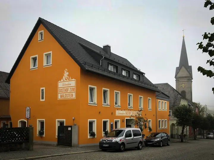 Unsere erste Unterkunft - Gasthaus zum Waldstein