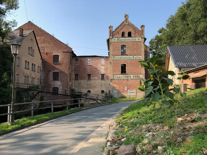 Nunmehr ein Lost Place: Porzellanfabrik Kahla