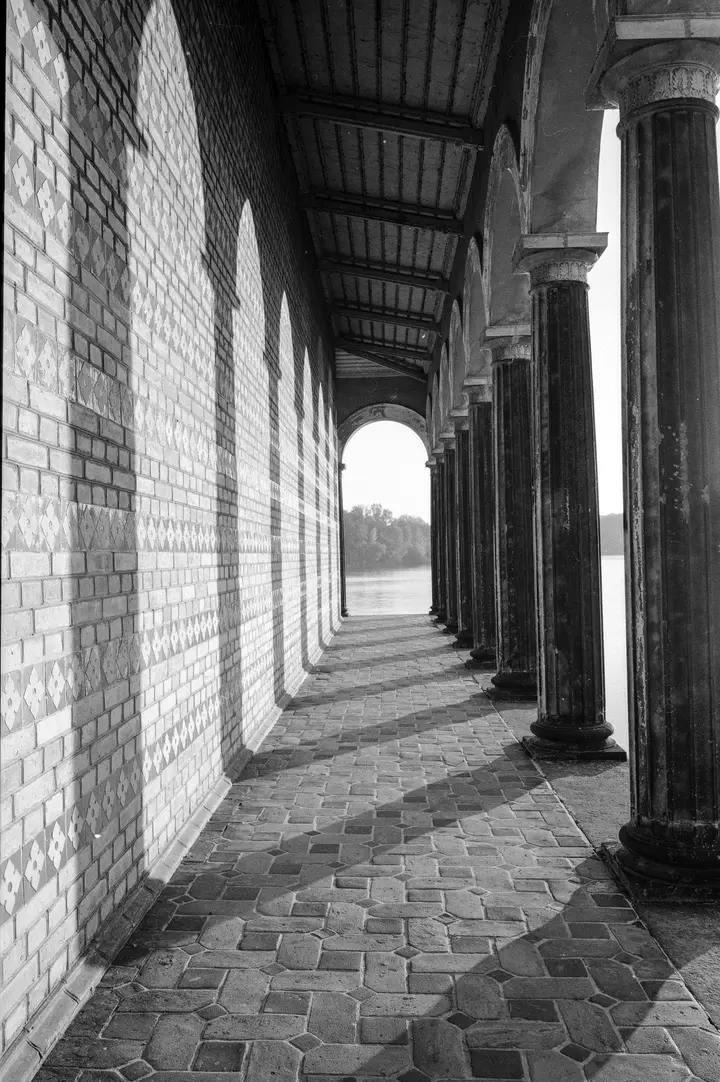 Heilandskirche Sacrow, Ilford HP5