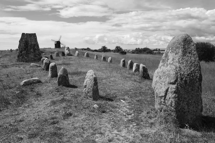 Öland Gräberfeld Gettlinge