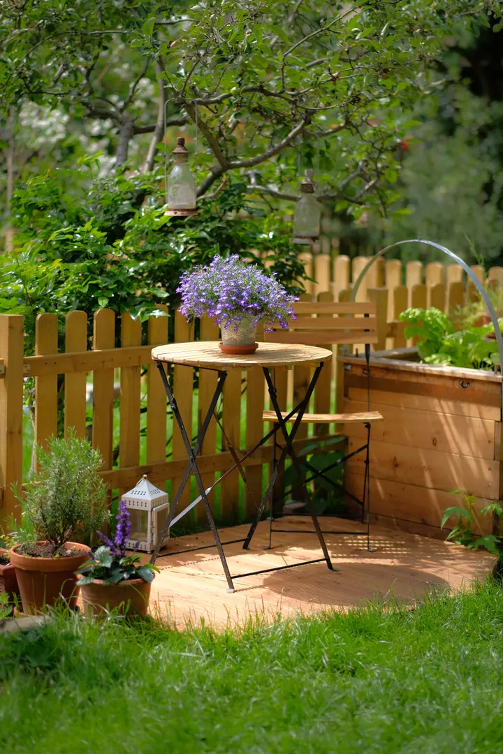 Unsere kleine Sonnenterasse