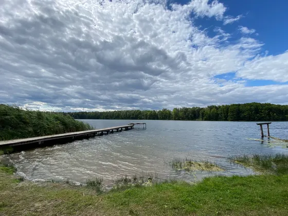 Badestelle Großer Beutelsee (mit dem Auto erreichbar)