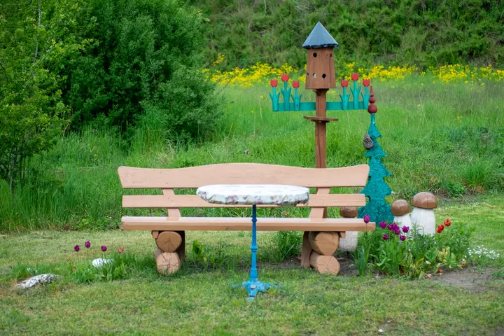 Niedlicher Rastplatz in Nahmitz