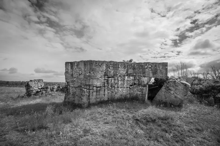 Döberitzer Heide, Beton
