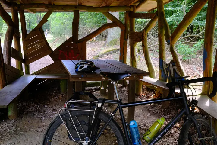 Lange Pause nach 80 km