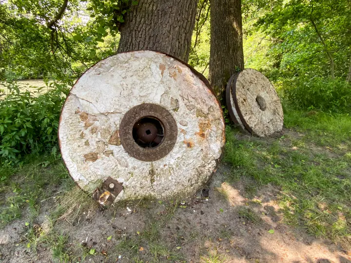 Mühlräder der Springbachmühle