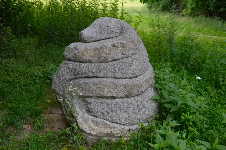 Kunstinstallation auf dem Kunstwanderweg von Belzig nach Wiesenburg