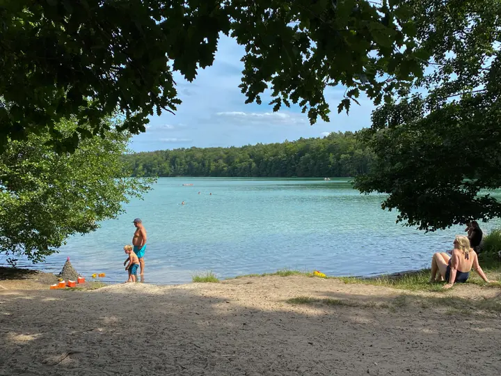 Badestelle am Liepnitzsee
