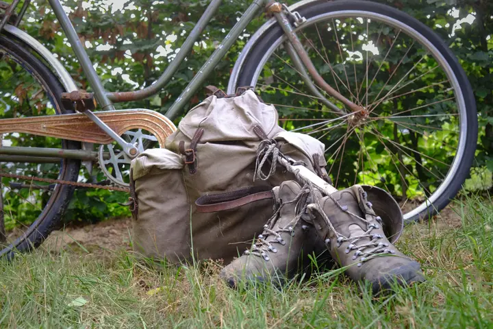 Hübsch gemachte Deko auf dem Campingplatz am Wentowsee