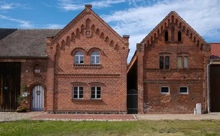 Hübscher Dorfanger und Backteinromantik in Zülichendorf