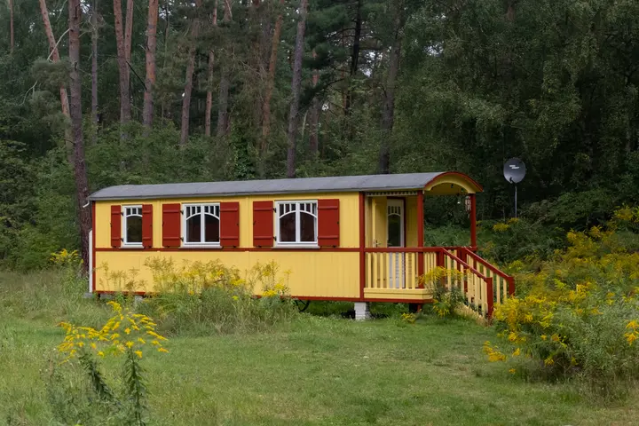 Der Wagen des Zirkusdirektors; Roulottes in Rutenberg