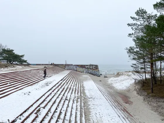 Prora Treppen zum Strand