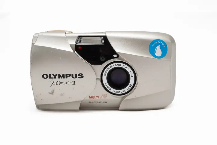 Olympus Mju II - Vorderseite