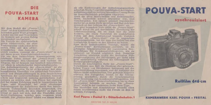 Bedienungsanleitung Pouva Start (Seite 1)