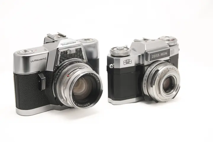 Zeiss Contaflex super B und Voigtländer Ultramatic