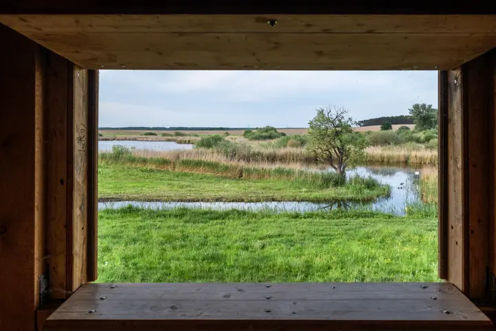 Ausblick aus dem Beobachtungsturm zwischen Ketzür und Lünow