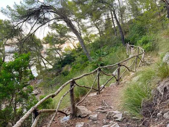 Wanderweg bei La Victoria