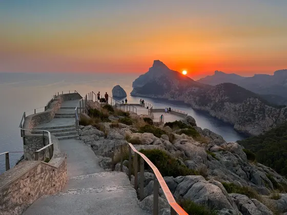 Aussichtspunkt Mirador es Colomer