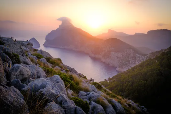 Mirador es Colomer, Blick Richtung Cap Formentor