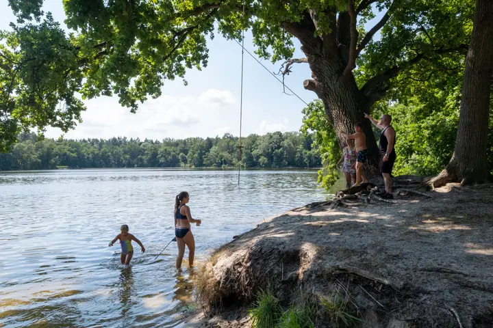 Einsam und wunderbar: der Lochower See