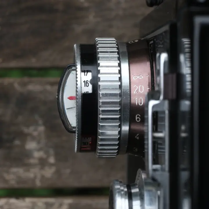 Rolleiflex T - Belichtungsmessung
