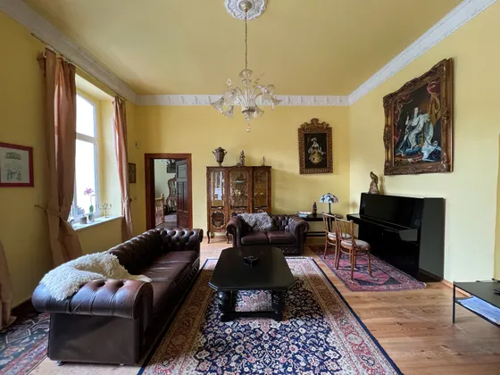 Kleines Musikzimmer im Schloss Schmuggerow