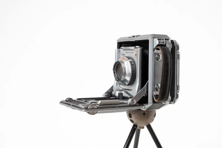 Linhof 6x9 aufgeklappt