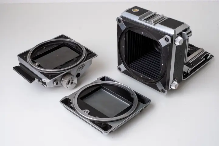 Linhof 6x9, Rückteil abgenommen