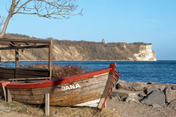 Blick von Vitt auf Kap Arkona