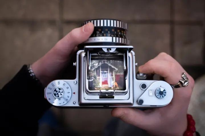 Handhabung der Pentacon Six