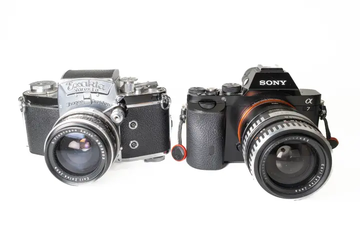 Flektogon - an analoger Exakta Varex und an digitaler Sony a7