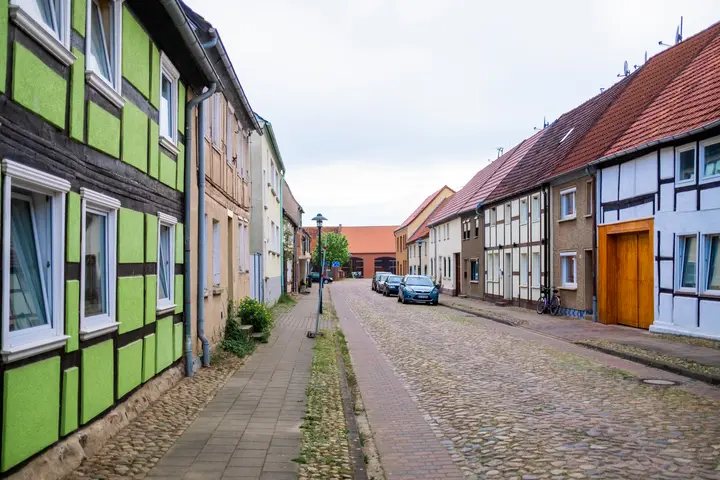 Altstadtgassen in Meyenburg