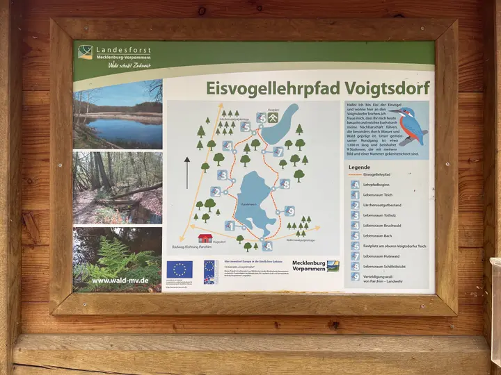 Infotafel Eisvogel-Lehrpfad