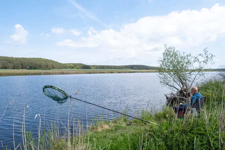Angler am Torfstichsee