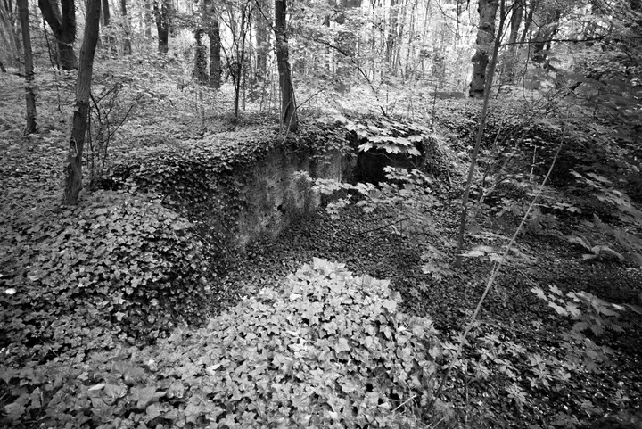 gemauerte Grube - eine Gruft?