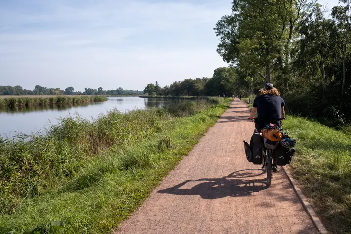 Der Treidelweg von Greifswald