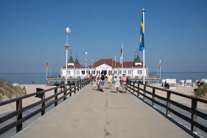 Die Seebrücke von Ahlbeck