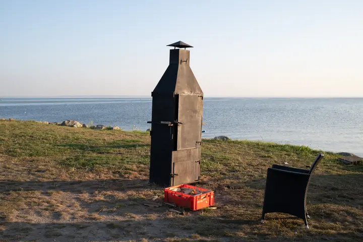 Freilufträuchern in Kamminke