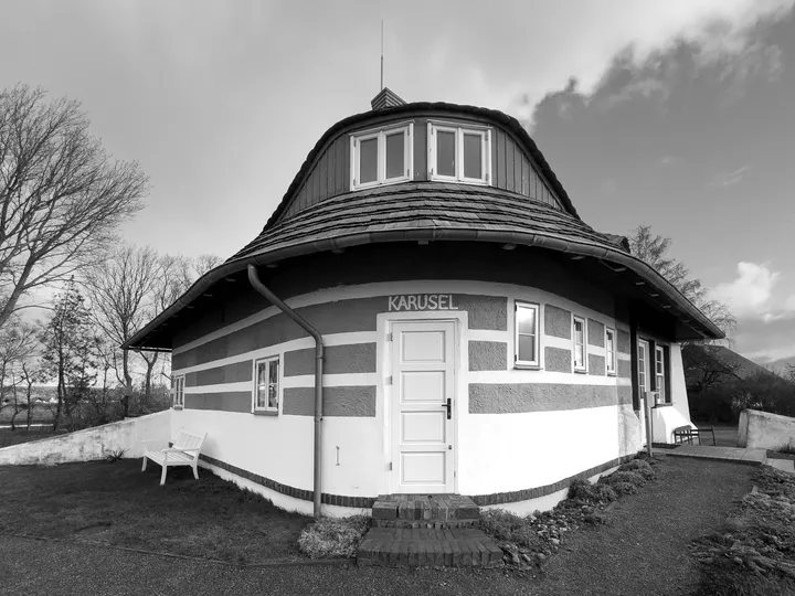 Haus Karusel in Vitte, das ehemalige Sommerhaus von Asta Nielsen