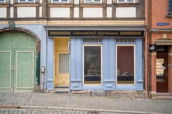 Alte Hausfassade in Blankenburg