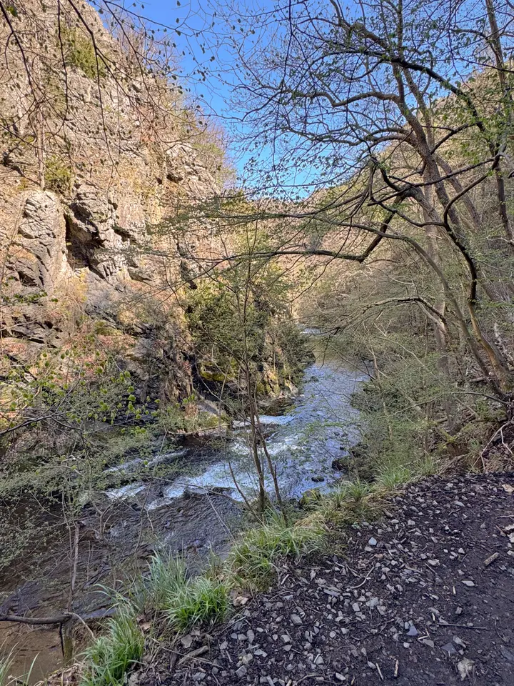 Wandern direkt an der Bode