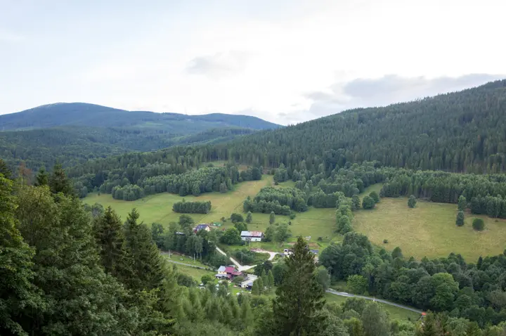Blick ins Kamienica-Tal