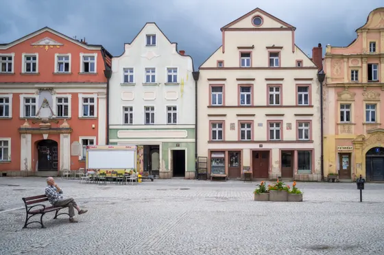 Bürgerhäuser in Lądek-Zdrój