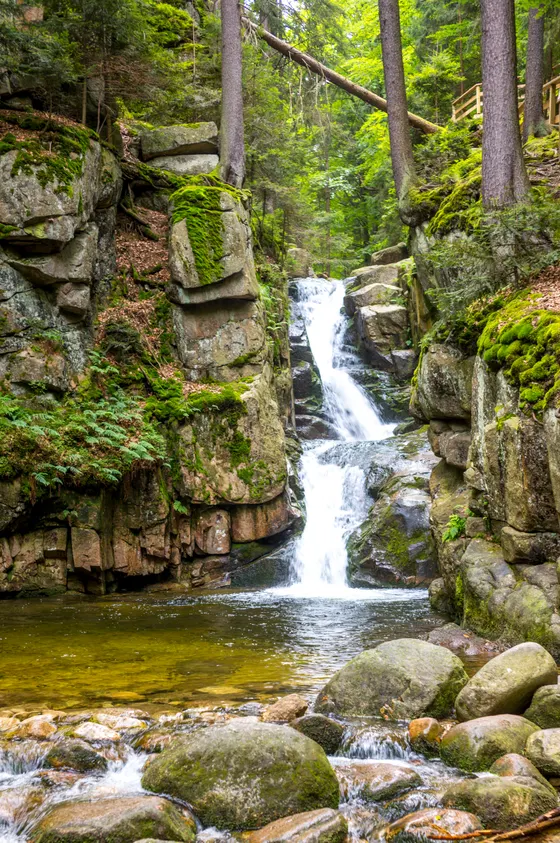 Podgórna-Wasserfall