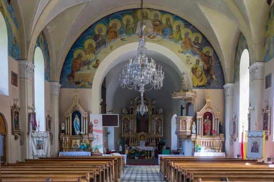 Wandmalereien in der Fronleichnamskirche