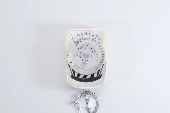 Horvex Selen Belichtungsmesser von Metrawatt, Pionier der Belichtungsmesser.