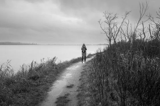 Spaziergang am Salzhaff