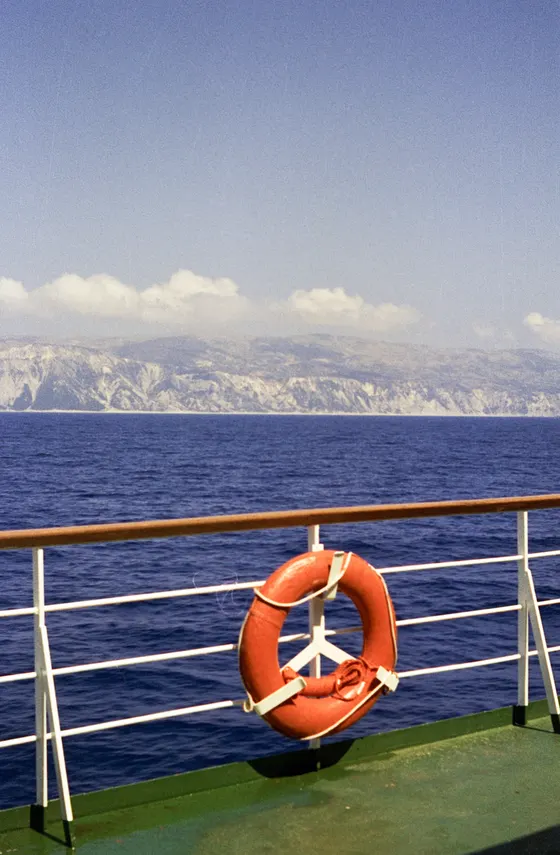 Auf der Fähre von Italien nach Griechenland