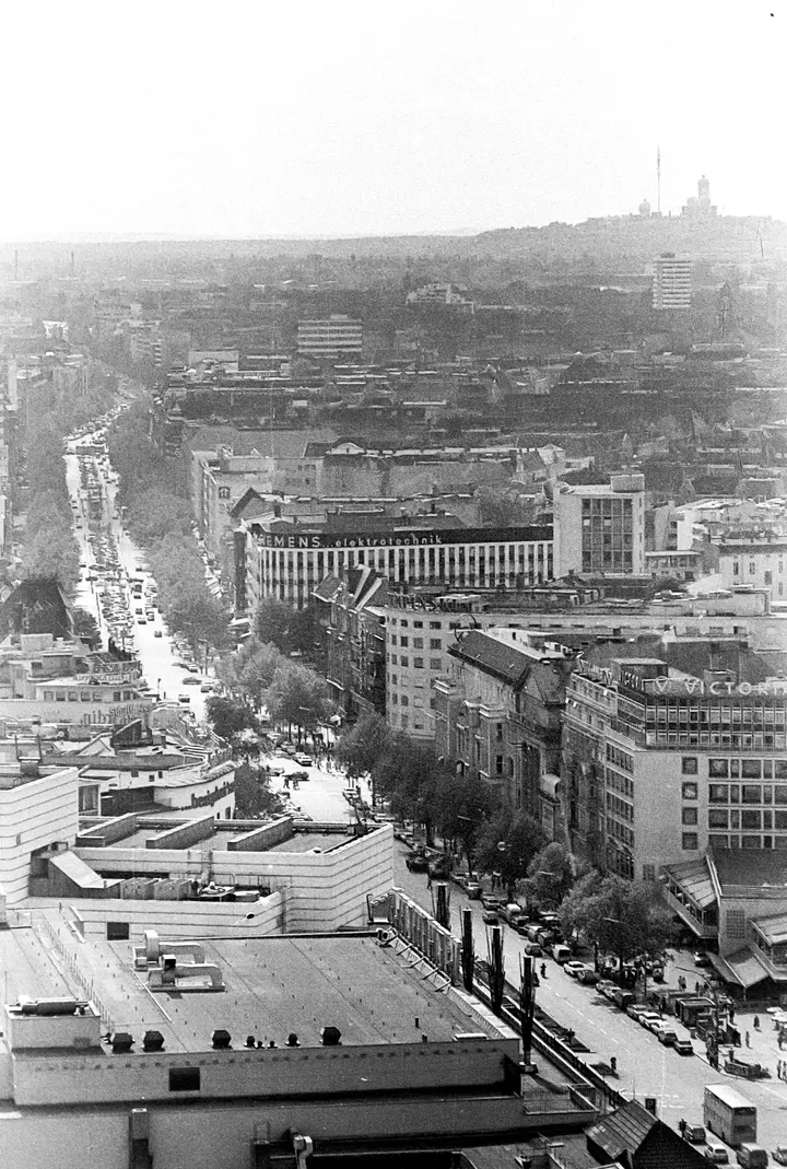 Kurfürstendamm, Richtung Halensee